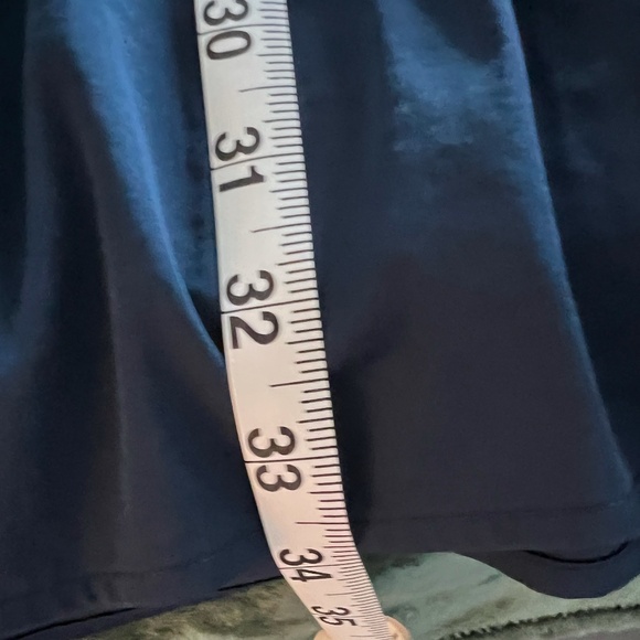 Elizabeth and James Navy Tiered Peasant Mini Dress - Picture 9 of 10